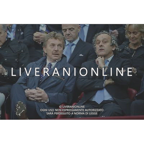 WARSZAWA 27.05.2015 FINALOWY MECZ LIGA EUROPY SEZON 2014/15: FK DNIPRO DNIEPROPIETROWSK - SEVILLA FC --- UEFA EUROPA LEAGUE FINAL MATCH IN WARSAW: FC DNIPRO DNIPROPETROVSK - SEVILLA FC ZBIGNIEW BONIEK MICHEL PLATINI FOT. PIOTR KUCZA/NEWSPIX.PL --- Newspix.pl /AGENZIA ALDO LIVERANI Sas - ITALY ONLY - EDITORIAL USE ONLY - Dnipro - Siviglia UEFA Europa League 2014/2015 Finale Varsavia (Polonia) - 27.05.2015 *** Local Caption *** www.newspix.pl mail us: info@newspix.pl call us: 0048 022 23 22 222 --- Polish Picture Agency by Ringier Axel Springer Poland