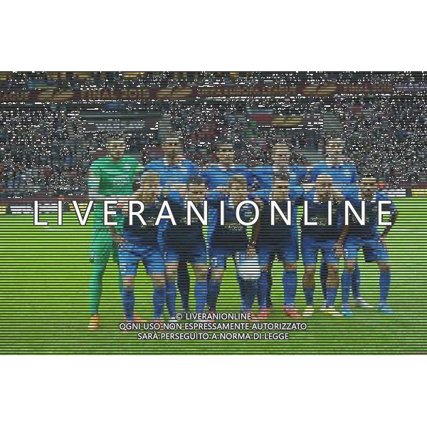 WARSZAWA 27.05.2015 PILKA NOZNA UEFA FINAL LIGI EUROPY UEFA EUROPA LEAGUE FINAL 2015 DNIPRO SEVILLA - FORMAZIONE DNIPRO NZ DNIPRO ZDJECIE GRUPOWE FOT MAREK BICZYK NEWSPIX.PL --- Newspix.pl /AGENZIA ALDO LIVERANI Sas - ITALY ONLY - EDITORIAL USE ONLY - Dnipro - Siviglia UEFA Europa League 2014/2015 Finale Varsavia (Polonia) - 27.05.2015 *** Local Caption *** www.newspix.pl mail us: info@newspix.pl call us: 0048 022 23 22 222 --- Polish Picture Agency by Ringier Axel Springer Poland