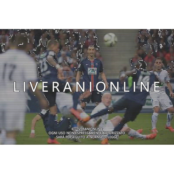 Zlatan Ibrahimovic - 30.05.2015 - Auxerre / Paris Saint Germain - Finale Coupe de France Photo : Andre Ferreira / Icon Sport AG ALDO LIVERANI SAS ONLY ITALY