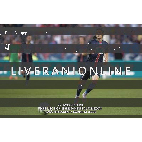 Edinson Cavani - 30.05.2015 - Auxerre / Paris Saint Germain - Finale Coupe de France Photo : Andre Ferreira / Icon Sport AG ALDO LIVERANI SAS ONLY ITALY