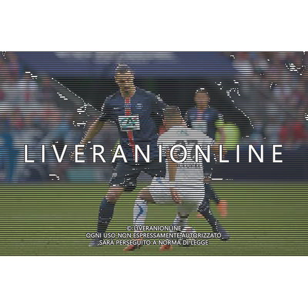 Zlatan Ibrahimovic - 30.05.2015 - Auxerre / Paris Saint Germain - Finale Coupe de France Photo : Andre Ferreira / Icon Sport AG ALDO LIVERANI SAS ONLY ITALY