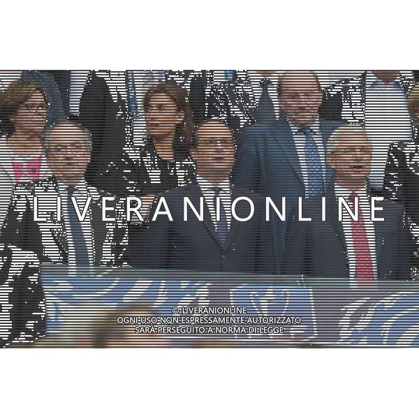 Noel LE GRAET / Francois Hollande / Claude Bartolone - 30.05.2015 - Auxerre / Paris Saint Germain - Finale Coupe de France Photo : Andre Ferreira / Icon Sport AG ALDO LIVERANI SAS ONLY ITALY