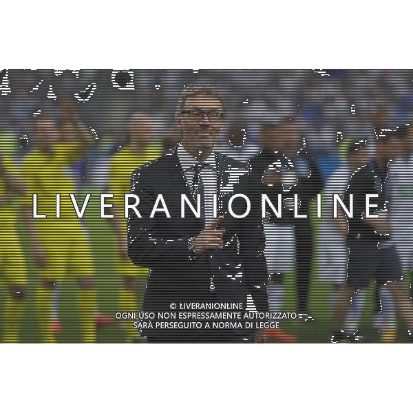 Joie Laurent Blanc - 30.05.2015 - Auxerre / Paris Saint Germain - Finale Coupe de France Photo : Andre Ferreira / Icon Sport AG ALDO LIVERANI SAS ONLY ITALY