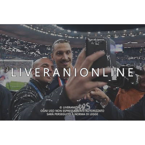 Joie PSG - Zlatan Ibrahimovic - 30.05.2015 - Auxerre / Paris Saint Germain - Finale Coupe de France Photo : Andre Ferreira / Icon Sport AG ALDO LIVERANI SAS ONLY ITALY