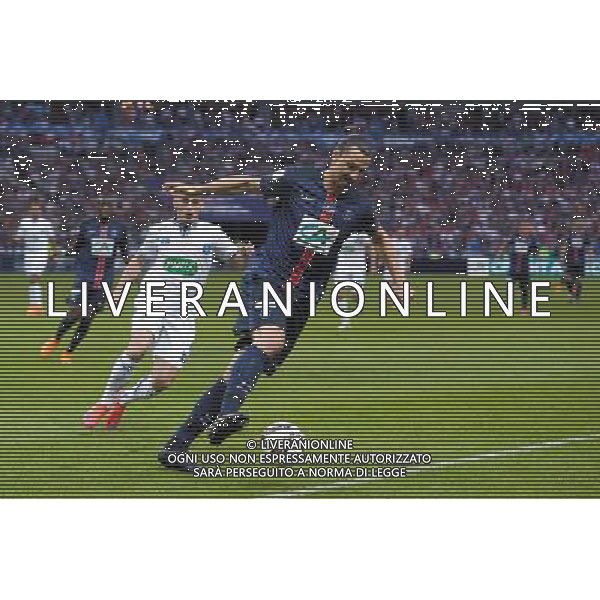 Zlatan Ibrahimovic - 30.05.2015 - Auxerre / Paris Saint Germain - Finale Coupe de France Photo : Andre Ferreira / Icon Sport AG ALDO LIVERANI SAS ONLY ITALY