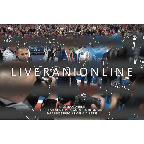 Joie PSG - Zlatan Ibrahimovic - 30.05.2015 - Auxerre / Paris Saint Germain - Finale Coupe de France Photo : Andre Ferreira / Icon Sport AG ALDO LIVERANI SAS ONLY ITALY