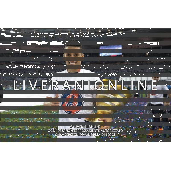 Joie PSG - Marquinhos - 30.05.2015 - Auxerre / Paris Saint Germain - Finale Coupe de France Photo : Andre Ferreira / Icon Sport AG ALDO LIVERANI SAS ONLY ITALY
