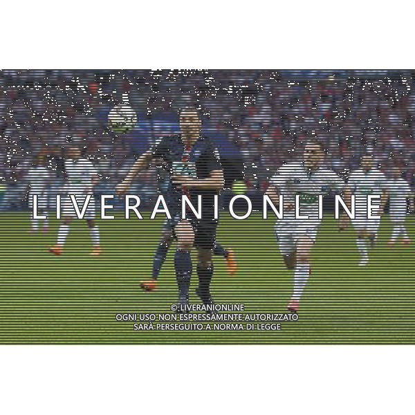 Zlatan Ibrahimovic - 30.05.2015 - Auxerre / Paris Saint Germain - Finale Coupe de France Photo : Andre Ferreira / Icon Sport AG ALDO LIVERANI SAS ONLY ITALY