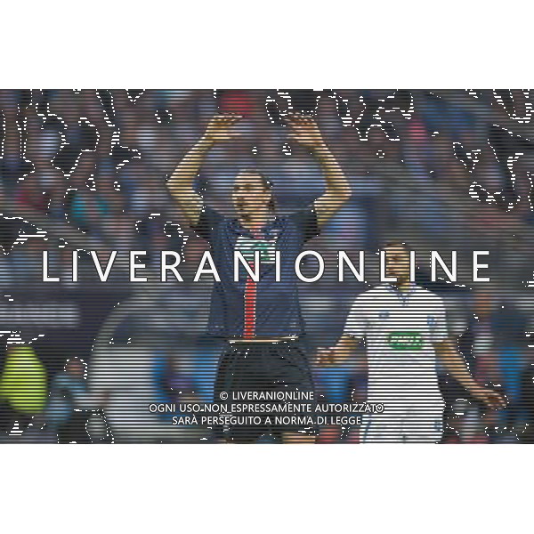 Zlatan Ibrahimovic - 30.05.2015 - Auxerre / Paris Saint Germain - Finale Coupe de France Photo : Andre Ferreira / Icon Sport AG ALDO LIVERANI SAS ONLY ITALY