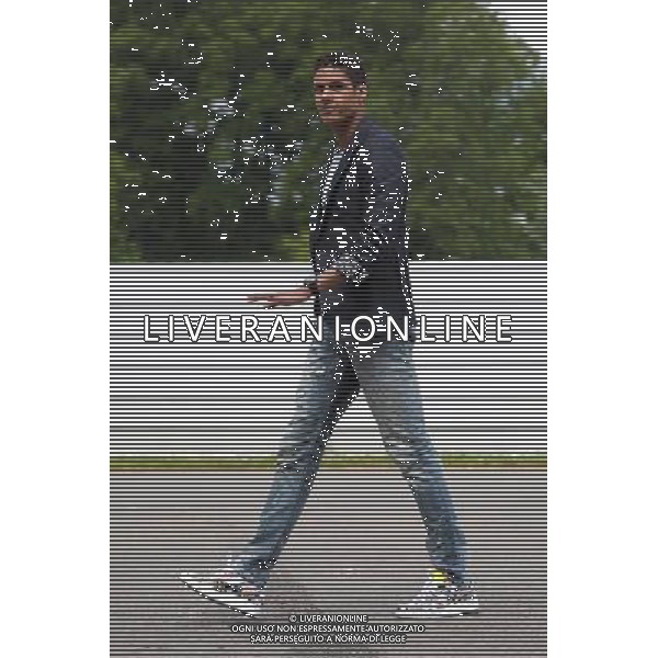 Raphael Varane - 01.06.2015 -Equipe de France - Arrivee des joueurs a Clairefontaine Photo : Andre Ferreira / Icon Sport AG ALDO LIVERANI SAS ONLY ITALY
