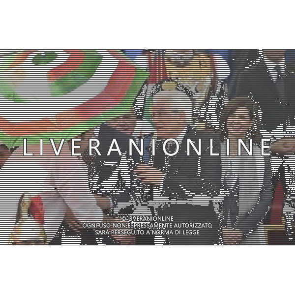 Celebrazioni del 69mo anniversario della Festa della Repubblica Italiana cerimoniale della parata militare a Roma 2 giugno 2015 nella foto Sergio Mattarella ©Corradetti/AGENZIA ALDO LIVERANI Sas