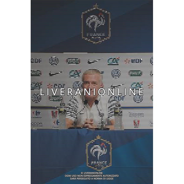 Didier Deschamps - 01.06.2015 - Conference de Presse - Equipe de France - Clairefontaine Photo : Andre Ferreira / Icon Sport AG ALDO LIVERANI SAS ONLY ITALY