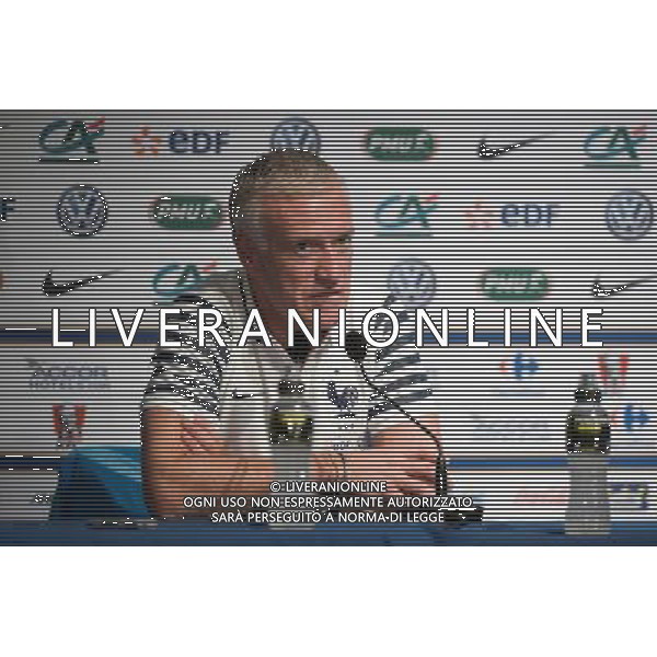 Didier Deschamps - 01.06.2015 - Conference de Presse - Equipe de France - Clairefontaine Photo : Andre Ferreira / Icon Sport AG ALDO LIVERANI SAS ONLY ITALY