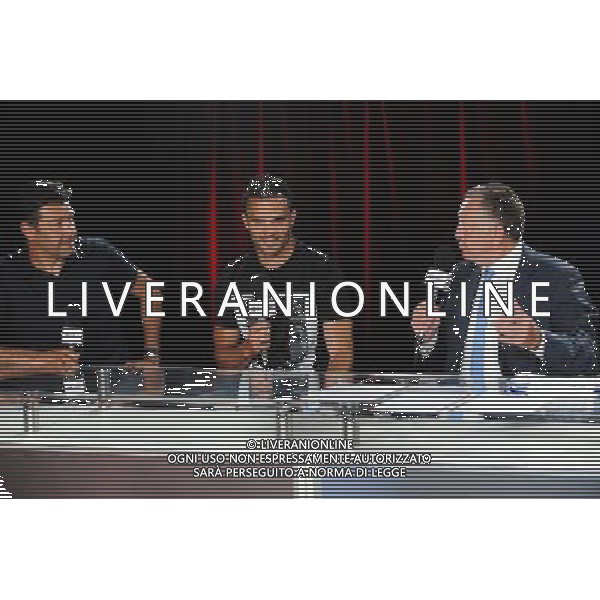 Hubert FOURNIER / Jeremy MOREL / Jean Michel AULAS - 01.06.2015 - Presentation du nouveau joueur de Lyon Photo : Jean Paul Thomas / Icon Sport AG ALDO LIVERANI SAS ONLY ITALY