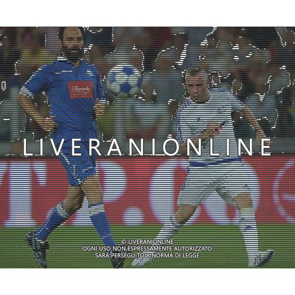 Partita del Cuore 2015 Nazionale Torino - 02.06.2015 Nazionale Cantanti vs Campioni per la Ricerca Nella Foto:ramazzotti marcore\' /Ph.Vitez-Ag. Aldo Liverani