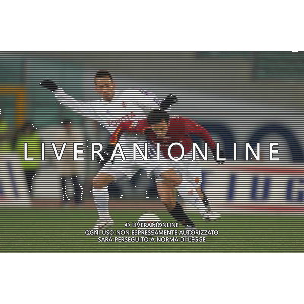 ROMA-FIORENTINA COPPA ITALIA 26/01/2005 NELLA FOTO montella-nakata FOTO TERRUSO-AGENZIA ALDO LIVERANI