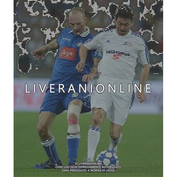 Partita del Cuore 2015 Nazionale Torino - 02.06.2015 Nazionale Cantanti vs Campioni per la Ricerca Nella Foto:Agnelli Andrea-Clementino /Ph.Vitez-Ag. Aldo Liverani