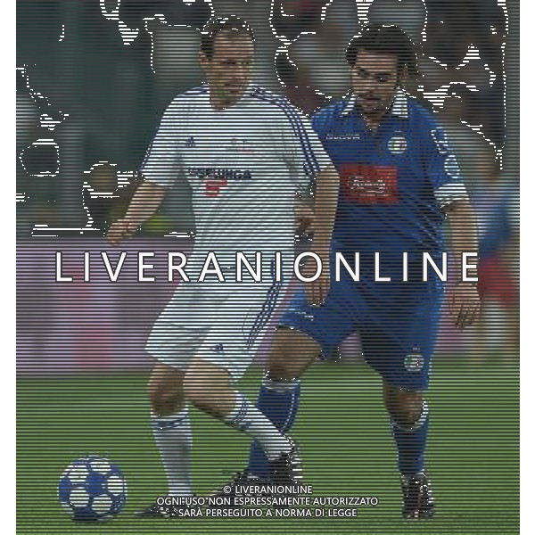 Partita del Cuore 2015 Nazionale Torino - 02.06.2015 Nazionale Cantanti vs Campioni per la Ricerca Nella Foto:Allegri Massimiliano-Boschetto Ignazio /Ph.Vitez-Ag. Aldo Liverani