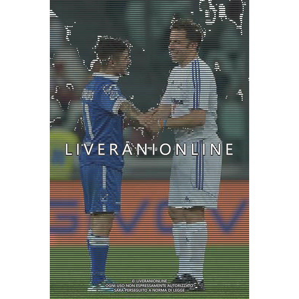 Partita del Cuore 2015 Nazionale Torino - 02.06.2015 Nazionale Cantanti vs Campioni per la Ricerca Nella Foto:Moreno-Del Piero Alessandro /Ph.Vitez-Ag. Aldo Liverani