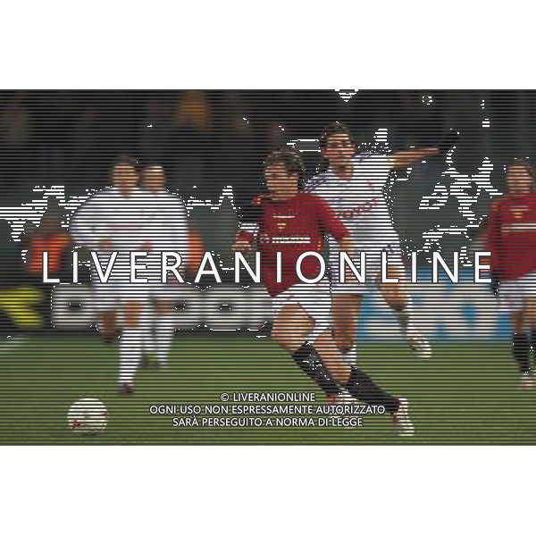 ROMA-FIORENTINA COPPA ITALIA 26/01/2005 NELLA FOTO antonio cassano FOTO TERRUSO-AGENZIA ALDO LIVERANI