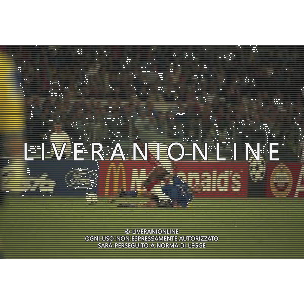 ROMA 22 MAGGIO 1996 FINALE DI CHAMPIONS LEAGUE JUVENTUS -AJAX NELLA FOTO FINIDI PESSOTTO AG ALDO LIVERANI SAS