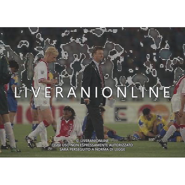 ROMA 22 MAGGIO 1996 FINALE DI CHAMPIONS LEAGUE JUVENTUS -AJAX NELLA FOTO Louis van Gaal AG ALDO LIVERANI SAS