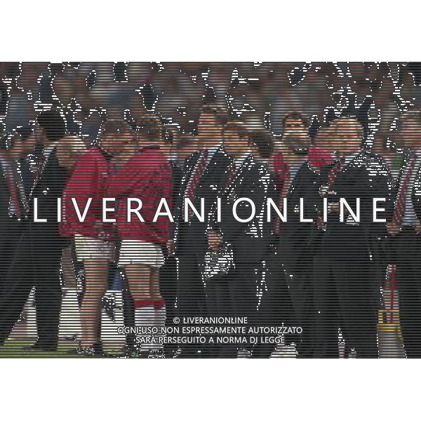 ROMA 22 MAGGIO 1996 FINALE DI CHAMPIONS LEAGUE JUVENTUS -AJAX NELLA FOTO LOUIS VAN GAAL AG ALDO LIVERANI SAS