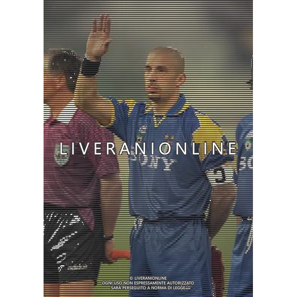 ROMA 22 MAGGIO 1996 FINALE DI CHAMPIONS LEAGUE JUVENTUS -AJAX NELLA FOTO GIANLUCA VIALLI AG ALDO LIVERANI SAS