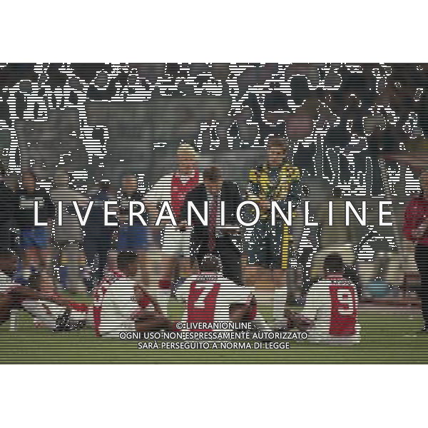 ROMA 22 MAGGIO 1996 FINALE DI CHAMPIONS LEAGUE JUVENTUS -AJAX NELLA FOTO LOUIS VAN GAAL AG ALDO LIVERANI SAS