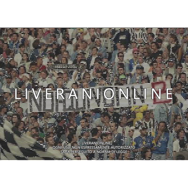 ROMA 22 MAGGIO 1996 FINALE DI CHAMPIONS LEAGUE JUVENTUS -AJAX NELLA FOTO TIFOSI JUVENTUS AG ALDO LIVERANI SAS