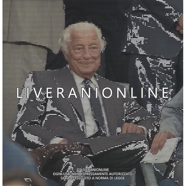 ROMA 22 MAGGIO 1996 FINALE DI CHAMPIONS LEAGUE JUVENTUS -AJAX NELLA FOTO GIANNI AGNELLI AG ALDO LIVERANI SAS