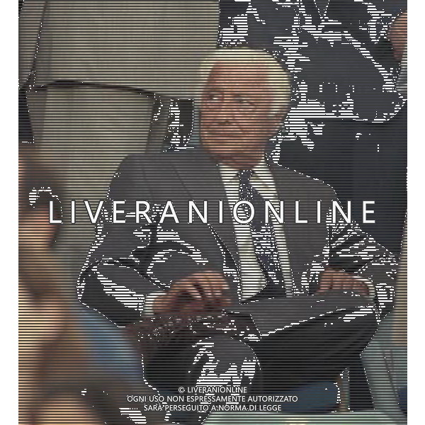 ROMA 22 MAGGIO 1996 FINALE DI CHAMPIONS LEAGUE JUVENTUS -AJAX NELLA FOTO GIANNI AGNELLI AG ALDO LIVERANI SAS