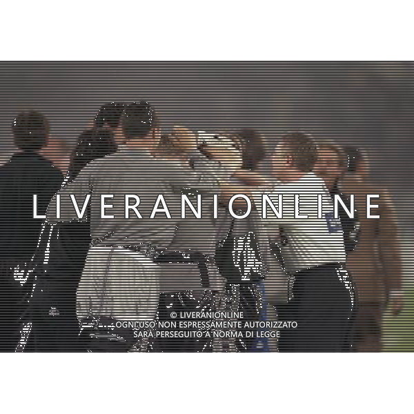 ROMA 22 MAGGIO 1996 FINALE DI CHAMPIONS LEAGUE JUVENTUS -AJAX NELLA FOTO ABBRACCI JUVENTUS AG ALDO LIVERANI SAS