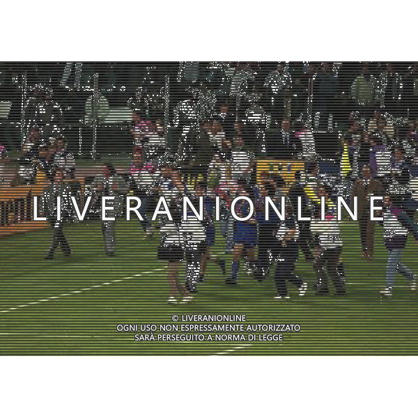 ROMA 22 MAGGIO 1996 FINALE DI CHAMPIONS LEAGUE JUVENTUS -AJAX NELLA FOTO LA JUVENTUS VINCE LA COPPA DEI CAMPIONI AG ALDO LIVERANI SAS
