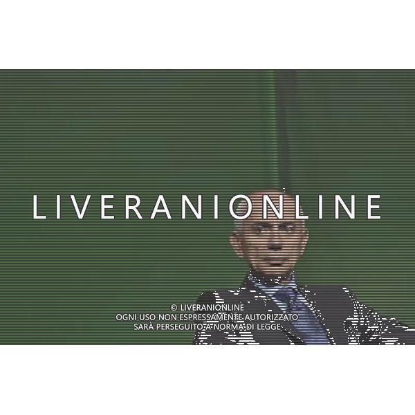 Presentazione del nuovo Brand, della nuova immagine e dei nuovi servizi Alitalia all\'Aeroporto Internazionale \'Leonardo Da Vinci\' Hangar 7, Fiumicino Roma 04 giugno 2015 nella foto Silvano Cassano amministratore delegato ©Corradetti/AGENZIA ALDO LIVERANI Sas
