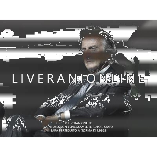 Presentazione del nuovo Brand, della nuova immagine e dei nuovi servizi Alitalia all\'Aeroporto Internazionale \'Leonardo Da Vinci\' Hangar 7, Fiumicino Roma 04 giugno 2015 nella foto Luca Cordero di Montezemolo Presidente ©Corradetti/AGENZIA ALDO LIVERANI Sas
