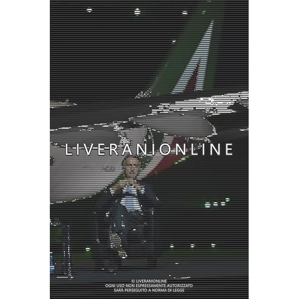 Presentazione del nuovo Brand, della nuova immagine e dei nuovi servizi Alitalia all\'Aeroporto Internazionale \'Leonardo Da Vinci\' Hangar 7, Fiumicino Roma 04 giugno 2015 nella foto Luca Cordero di Montezemolo Presidente ©Corradetti/AGENZIA ALDO LIVERANI Sas