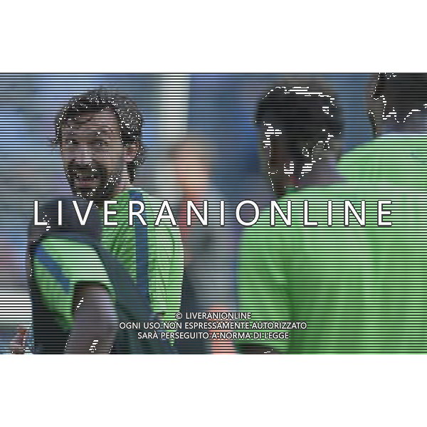 UEFA Champions League 2014/2015 Finale Berlino - 05.06.2015 Allenamento Juventus Barcellona Nella Foto:pirlo andrea /Ph.Vitez-Ag. Aldo Liverani