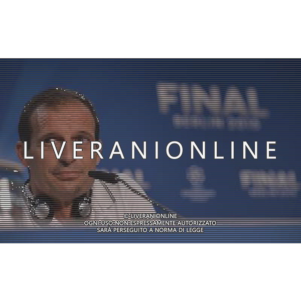 BERLIN, GERMANY - JUNE 05: In this handout image provided by UEFA, Massimiliano Allegri manager of Juventus attends a Juventus press conference on the eve of the UEFA Champions League Final match against FC Barcelona at Olympiastadion on June 5, 2015 in Berlin, Germany. (Photo by UEFA/UEFA) *** Local Caption *** Massimiliano Allegri/Agenzia Aldo Liverani s.a.s. *** Local Caption *** Massimiliano Allegri/Agenzia Aldo Liverani s.a.s.
