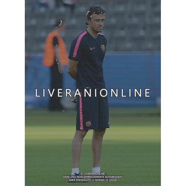 UEFA Champions League 2014/2015 Finale Berlino - 05.06.2015 Allenamento Juventus Barcellona Nella Foto:luis enrique /Ph.Vitez-Ag. Aldo Liverani