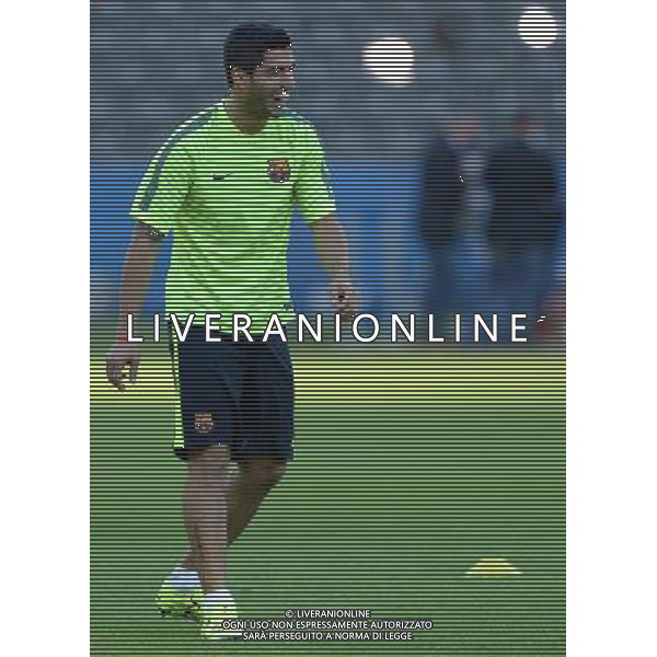 UEFA Champions League 2014/2015 Finale Berlino - 05.06.2015 Allenamento Juventus Barcellona Nella Foto: Luis Suarez /Ph.Vitez-Ag. Aldo Liverani
