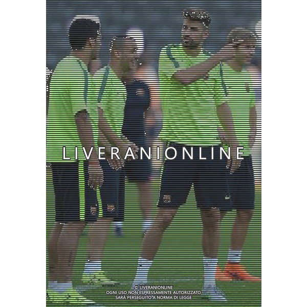 UEFA Champions League 2014/2015 Finale Berlino - 05.06.2015 Allenamento Juventus Barcellona Nella Foto: Gerard Pique /Ph.Vitez-Ag. Aldo Liverani