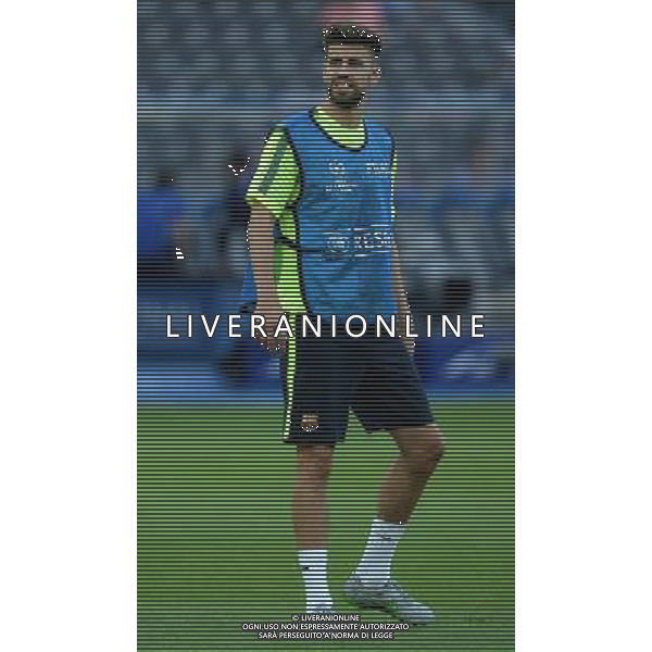 UEFA Champions League 2014/2015 Finale Berlino - 05.06.2015 Allenamento Juventus Barcellona Nella Foto:pique gerard /Ph.Vitez-Ag. Aldo Liverani