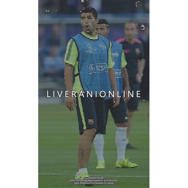 UEFA Champions League 2014/2015 Finale Berlino - 05.06.2015 Allenamento Juventus Barcellona Nella Foto:suarez luis /Ph.Vitez-Ag. Aldo Liverani