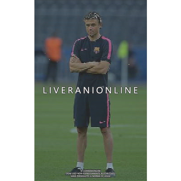 UEFA Champions League 2014/2015 Finale Berlino - 05.06.2015 Allenamento Juventus Barcellona Nella Foto:luis enrique /Ph.Vitez-Ag. Aldo Liverani