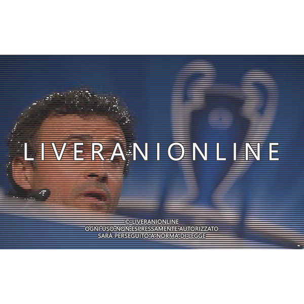 BERLIN, GERMANY - JUNE 05: In this handout image provided by UEFA, Luis Enrique manager of Barcelona attends a FC Barcelona press conference on the eve of the UEFA Champions League Final match against Juventus at Olympiastadion on June 5, 2015 in Berlin, Germany. (Photo by UEFA/UEFA) *** Local Caption *** Luis Enrique/Agenzia Aldo Liverani s.a.s. *** Local Caption *** Luis Enrique/Agenzia Aldo Liverani s.a.s.