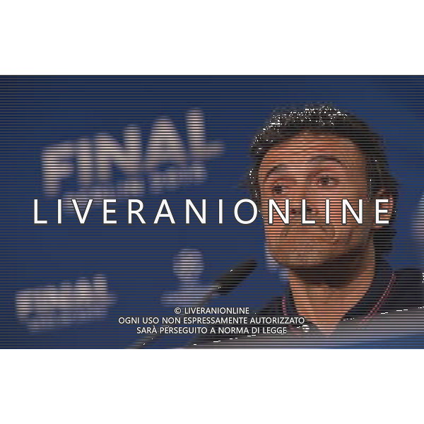 BERLIN, GERMANY - JUNE 05: In this handout image provided by UEFA, Luis Enrique manager of Barcelona attends a FC Barcelona press conference on the eve of the UEFA Champions League Final match against Juventus at Olympiastadion on June 5, 2015 in Berlin, Germany. (Photo by UEFA/UEFA) *** Local Caption *** Luis Enrique/Agenzia Aldo Liverani s.a.s. *** Local Caption *** Luis Enrique/Agenzia Aldo Liverani s.a.s.