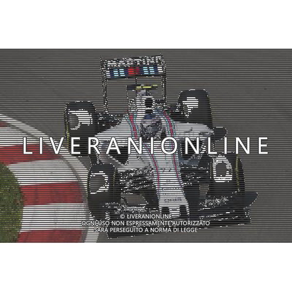 Valtteri Bottas (FIN) Williams FW37. 05.06.2015. Formula 1 World Championship, Rd 7, Canadian Grand Prix, Montreal, Canada, Practice Day. /AGENZIA ALDO LIVERANI Sas - ITALY ONLY - EDITORIAL USE ONLY- Prove libere
