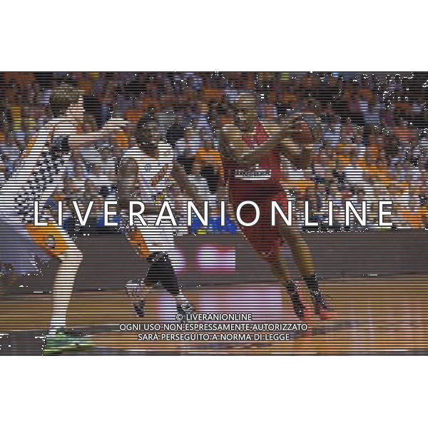 Ali Traore / Mouphtaou Yarou / CJ Wallace - 04.06.2015 - Le Mans / Strasbourg - 1/2Finale Pro A Photo : Andre Ferreira / Icon Sport /AGENZIA ALDO LIVERANI Sas - ITALY ONLY - EDITORIAL USE ONLY - BASKET