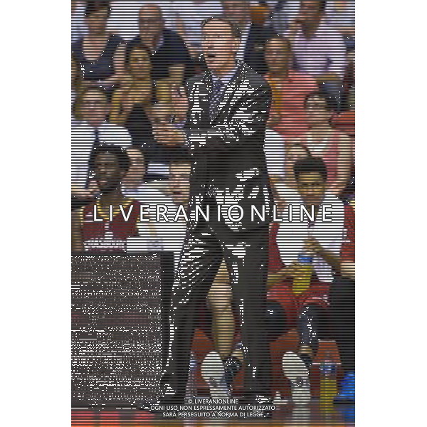 Vincent Collet - 04.06.2015 - Le Mans / Strasbourg - 1/2Finale Pro A Photo : Andre Ferreira / Icon Sport /AGENZIA ALDO LIVERANI Sas - ITALY ONLY - EDITORIAL USE ONLY - BASKET
